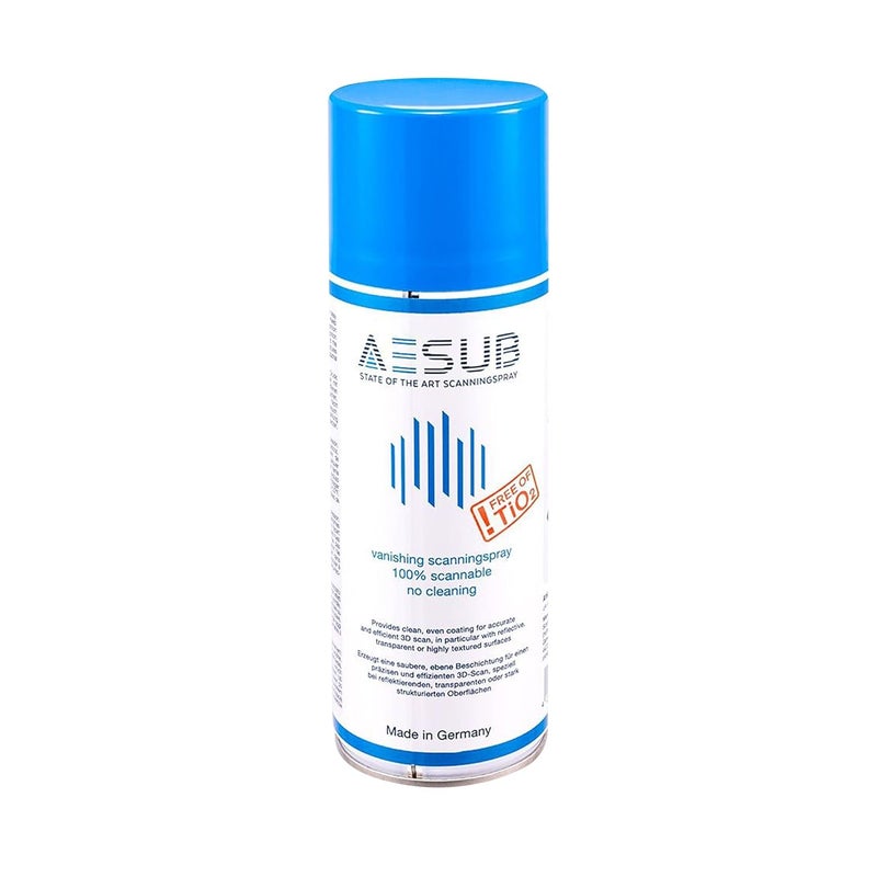 Revopoint 3D Scanning Spray for 3D Scanners, No Cleaning Needed, for Transparent, Reflective or Highly Textured Surfaces Objects, 400ml - Image 1